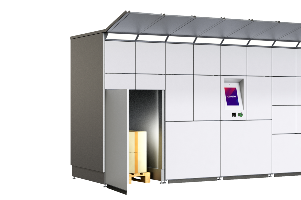 Cleveron 355 is suitable for heavy parcels